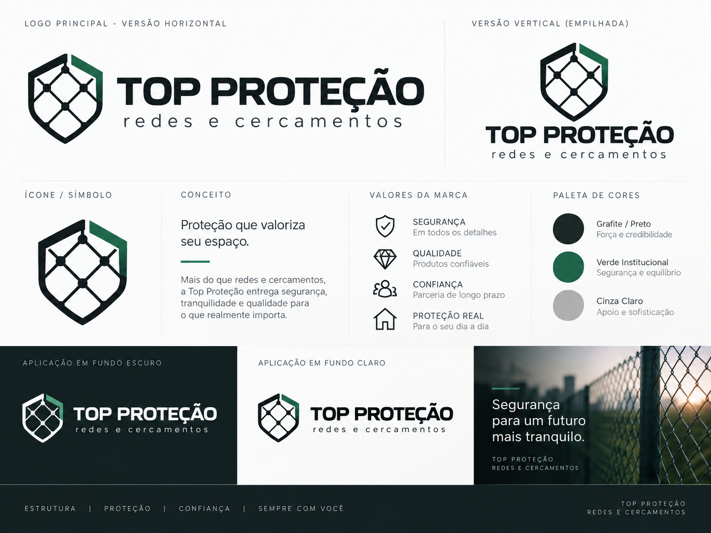 Top Proteção — redes e cercamentos